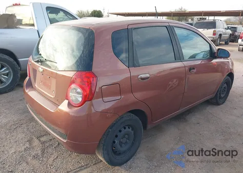 2011 Chevrolet Aveo Ls из США, поврежденный, VIN KL1TD6DE0BB214690